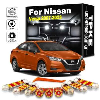 Canbus Car LED Interior Map Dome Reading Light Kit For Nissan Versa 2007-2023 - Image 1 of 4