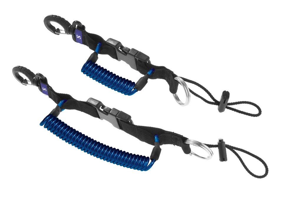 Scubapro SNAPPER Spiralkabel mit Karabinerhaken - NEU !!!
