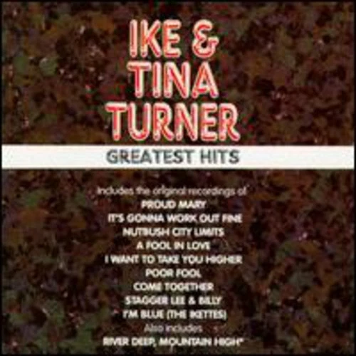 IKE & TINA TURNER : GREATEST HITS (CD) DISC + FRONT & BACK CVR ART - NO CSE - VG - Image 1 of 1