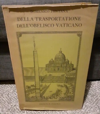 FONTANA Obelisco Vaticano 1590 POLIFILO Portoghesi - Immagine 1 di 4