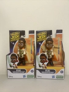 Figura de acción Star Wars Young Jedi Adventures Kai Brightstar 2 unidades totalmente nueva. - Imagen 1 de 3