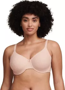 CHANTELLE 38H #18J2 COMFORT FULL COVERAGE UNDERWIRE BRA, ROSE, NWT $82 - Picture 1 of 5