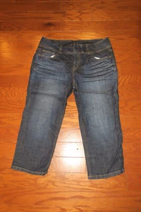 12 ❤️ Victoria's secret LONDON JEAN Hipster CROPED Pants SLACKS Stretch ❤️22" 18 - Picture 1 of 7