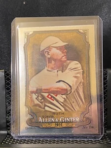 Babe Ruth 2024 Allen & Ginter Chrome Variation - Red Sox - Foto 1 di 2