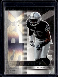 2004 SPx Football Card #70 Jerry Rice Oakland Raiders Hall of Fame HOF - Picture 1 of 2