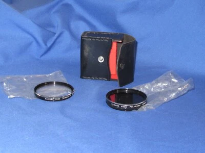 Винтажные объективы Hanimex: 52 мм крупным планом и поляризационный 52 мм объектив, с чехлом для хранения - Изображение 1 из 4