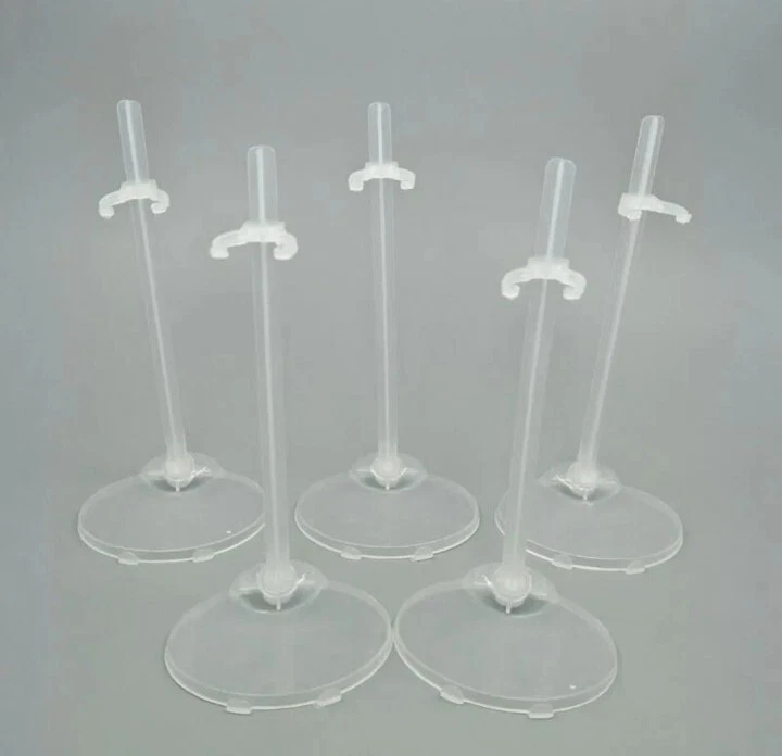 Lotto 5 Stand Barbie Superstar in Plastica  - Immagine 1 di 1