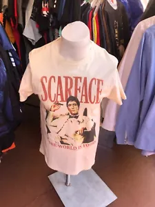 Scarface Herren T-Shirt Baumwolle Print Gr. L - Bild 1 von 11