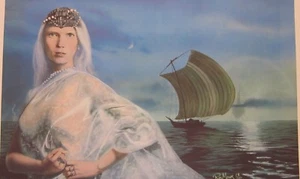 Snowqueen by Ron Miller Signed and Numbered Print - Picture 1 of 2