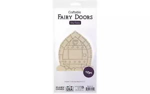 EBL Wood Fairy Garden Door 4" Sky 12pc - Picture 1 of 1