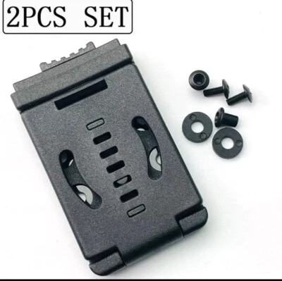 2PC Knife Belt Clip Outdoor Loops Blade Sheath Tool For DIY Kydex Sheath Holster