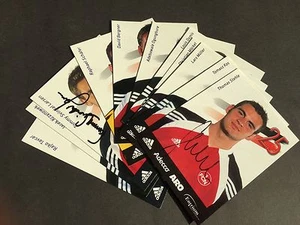 LOTE 11 tarjetas de autógrafos 1. FC NÜRNBERG original firmado 10x15  - Imagen 1 de 3
