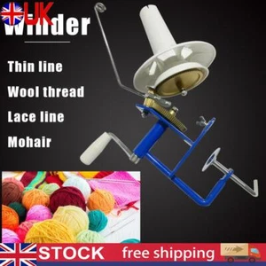 Large Metal Needlecraft Yarn Ball Winder Hand Operated Yarn Winder 10-Ounce - Picture 1 of 8