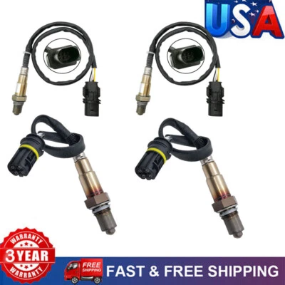 4x Sensor de oxígeno O2 aguas arriba y aguas abajo para BMW 750I 4,8 L V8 2006 2007 2008  Foto 1 de 4