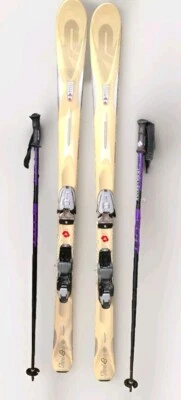 Esquís First Luv K2 107-70-97 con marcador fijaciones M900 16 mm lateral con postes Foto 1 de 4