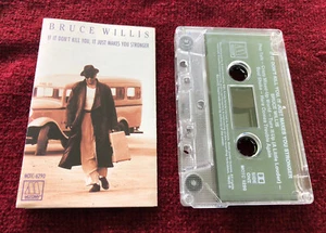 If It Don’t Kill You, It Just Makes You Stronger-Bruce Willis Cassette Tape VGC - Picture 1 of 4