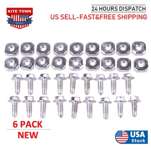 6 PACK Dryer Terminal block Nut Bolt kit for Whirlpool Kenmore WP279393 279393 - Picture 1 of 6