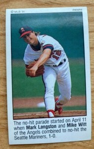 1991 Panini Baseball Stickers Card #s 1-271 Complete Your Set - Pick From List 