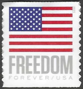 SC#5789A - Freedom Flag (BCA) Coil Single MNH - Bild 1 von 1