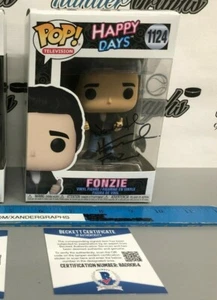 HENRY WINKLER FONZIE SIGNED AUTOGRAPHED FUNKO POP-BAS COA BECKETT Happy Days - Picture 1 of 8