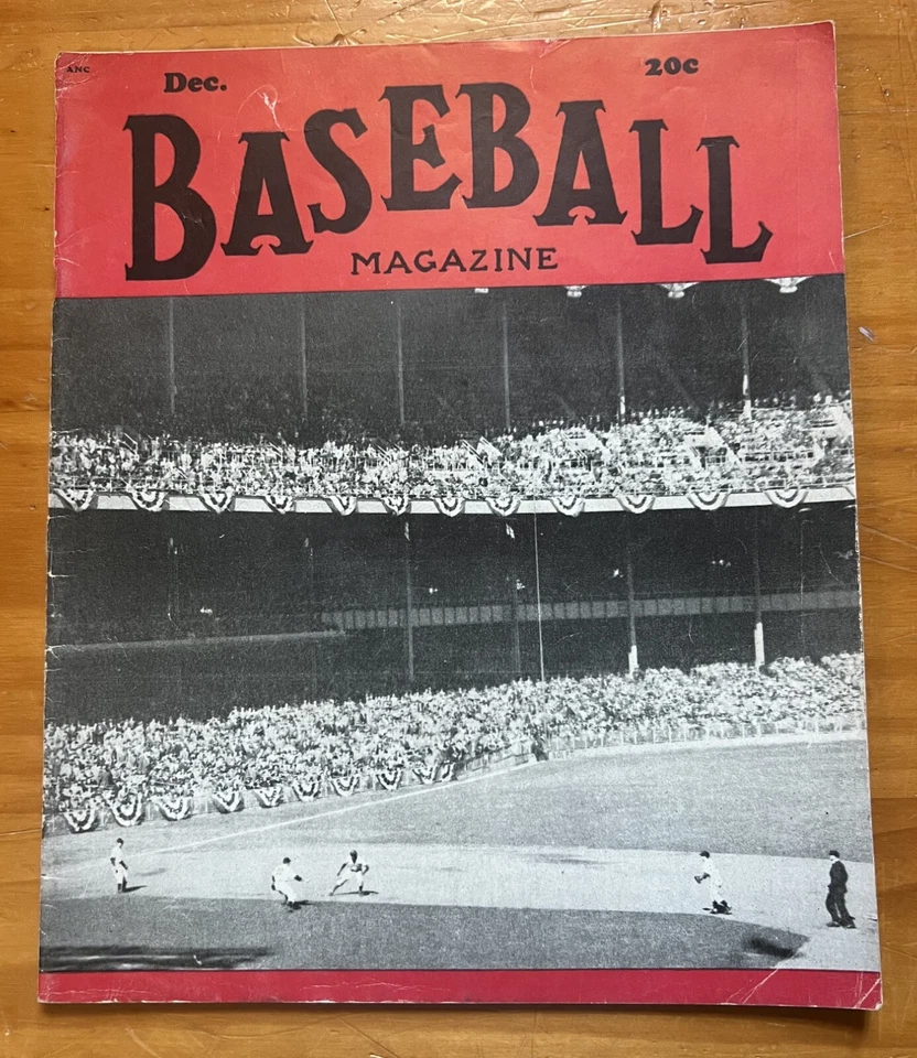 Baseball Magazine 1947 Jackie Robinson FC In Action High Grade Both Front/Back - Image 1 of 1