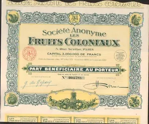 DECO => COLONIAL FRUITS (M) - Picture 1 of 1