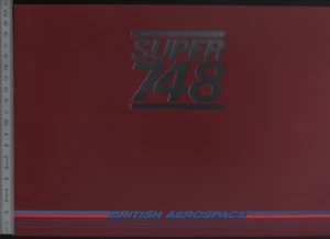 (192) Brochure aviation Aircraft British aerospace Super 748 - Picture 1 of 2