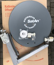 Kathrein CAS80 Satellitenanlage mit Quattro-Switch-LNB grau für UHD 4k neu