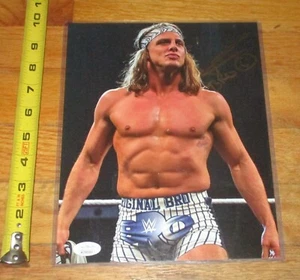 Matt Riddle Wrestling Autographed 8x10 Promo Signed COA Autograph JSA WWE stripe - Picture 1 of 2