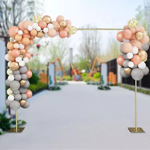 Wedding Arch Circle Balloon Arch Stand Metal Round Backdrop Stand for Party - Picture 1 of 10
