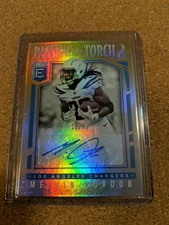 2018 DONRUSS ELITE Melvin Gordon PASSING THE TORCH AUTO/49 Chargers Broncos SP