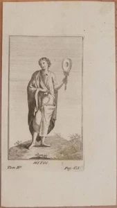 Xylograph Mitos Mythology Declaustre 1700 Zaballi Goddess~Goddess God - Picture 1 of 1
