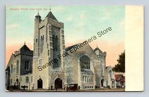 Postal Iglesia Metodista Long Beach California - Imagen 1 de 2