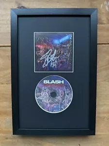 SIGNED / AUTOGRAPHED Slash Orgy Of The Damned (Guns N’ Roses) FRAMED CD COA - Picture 1 of 1