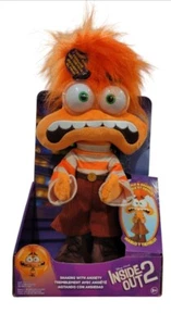 Disney Inside Out 2 Shaking with Anxiety Plush Toy Talk - Picture 1 of 3