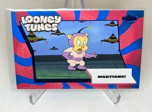 2024 Fleer Retro Looney Tunes Martians! Porky Pig Blue #66 - Picture 1 of 2