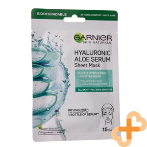 GARNIER Hyaluronic Aloe Vera Moisturizing and Revitalizing Sheet Face Mask 32 ml - Picture 1 of 24