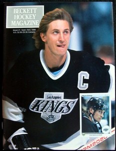 SEPT/OCT 1990 BECKETT HOCKEY MAGAZINE ISSUE #1 - WAYNE GRETZKY L.A. KINGS * NEW!