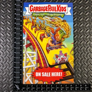 GARBAGE PAIL KIDS ANS1 2003 ALL-NEW SERIES 1 WINDOW POSTER AD PROMO "green gum" - Picture 1 of 1