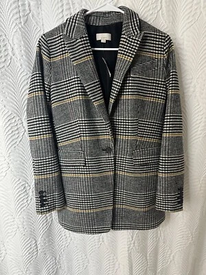 NEW LOFT Size 12 Women's Tweed Blazer Jacket - Image 1 of 4