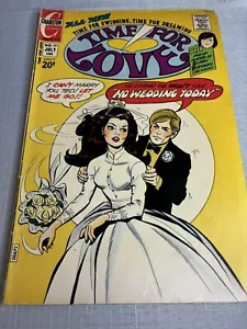 Charlton Comics Time For Love No. 29 1972 Comic Book - Picture 1 of 3