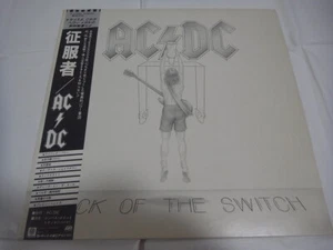 AC/DC-Flick Of The Switch JAPAN 1st.Press w/OBI Iron Maiden Scorpions Kiss Rush - Picture 1 of 12