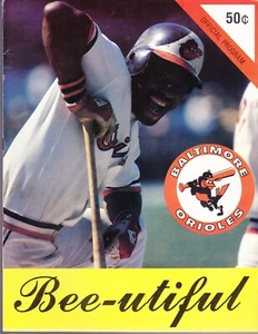 1978 BALTIMORE ORIOLES vs RED SOX UNSCORED PROGRAM PAUL BLAIR - Picture 1 of 1
