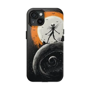 Nightmare Before Christmas Phone Case, Halloween Gift, Durable Phone Cover, Cute - Picture 1 of 5