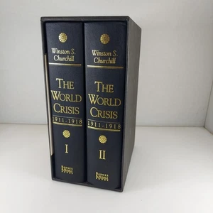 The World Crisis 1911-1918 Winston Churchill 1993 Barnes & Noble 1st Print Set - Picture 1 of 17