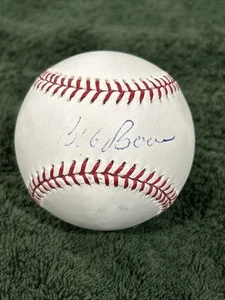 Bob Boone Signed OML Baseball 4X All Star - Picture 1 of 6