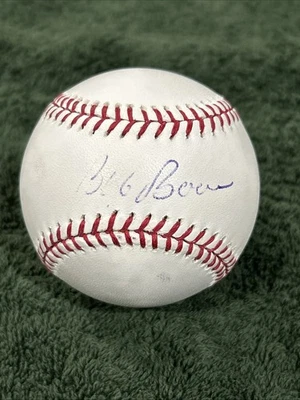 Bob Boone Signed OML Baseball 4X All Star - Image 1 of 4
