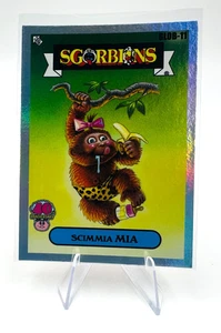 Scorbions Scimmia MIA GLOB-11 Global Takeover Garbage Pail Kids Worst of 40th - Picture 1 of 7