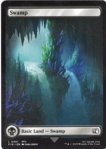 Swamp (0301) L FINAL FANTASY 301 NM - Picture 1 of 2