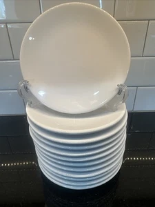 12er Set Weiß Einfache Ergänzungen Pampered Chef Vorspeise Dessert 6" Teller 2068 - Bild 1 von 11